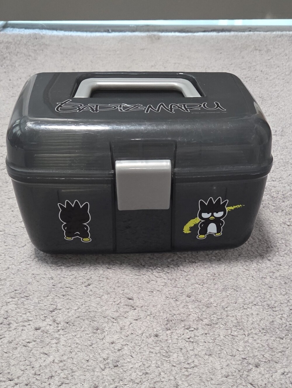 Vintage Sanrio Bad Badtz Maru Storage Carrying Case Early 2000's
